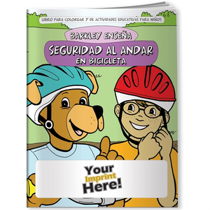 Photo of Coloring Book   Barkley Teaches Bicycle Safety (Spanish)