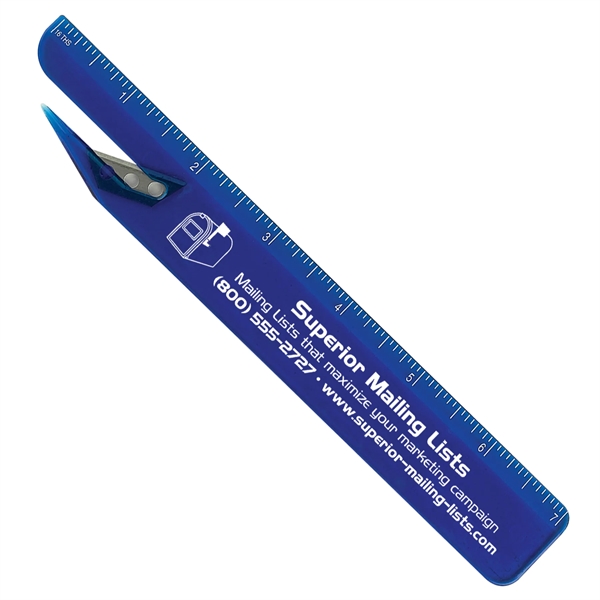 Translucent Blue color option for Letter Slitter Ruler