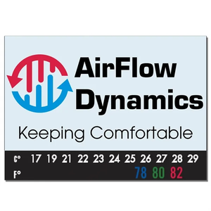 Photo of Business Card Add On™ Magnet + Thermometer Strip