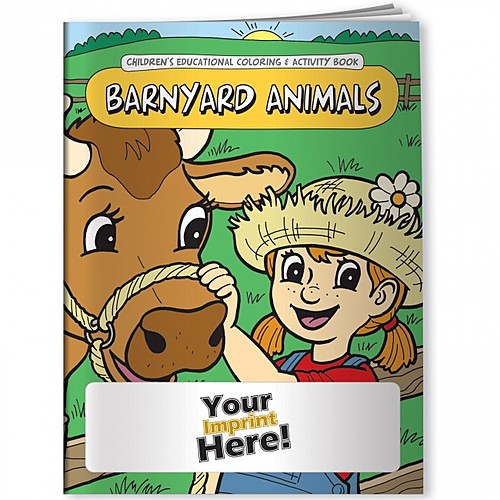 Main photo of Coloring Book   Barnyard Animals