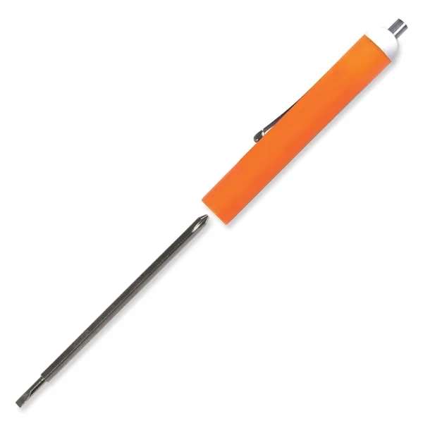 Orange color option for Pocket Screwdriver Reversible Tech Blade + Magnet Top