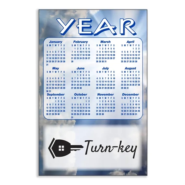 White color option for Xl Magnetic Calendars