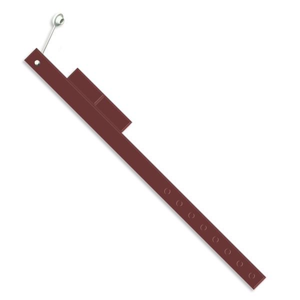 Burgundy color option for 2 Tab Wristlok® Tabber™