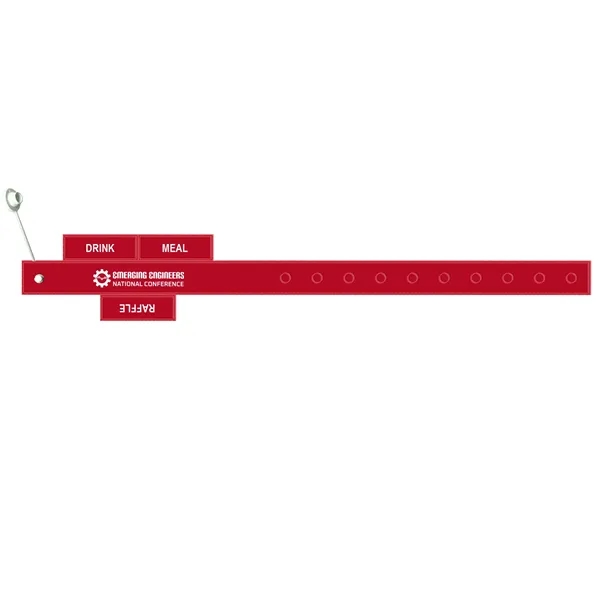 Red color option for 3 Tab Wristlok® Tabber™