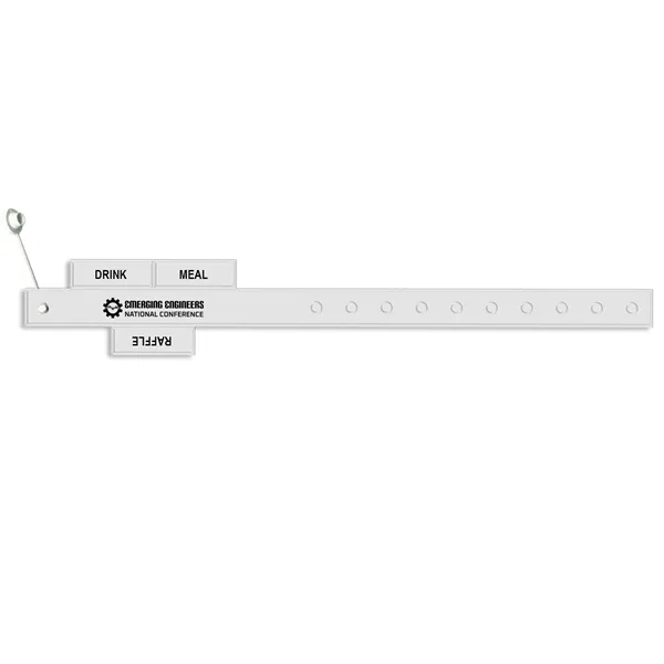 White color option for 3 Tab Wristlok® Tabber™