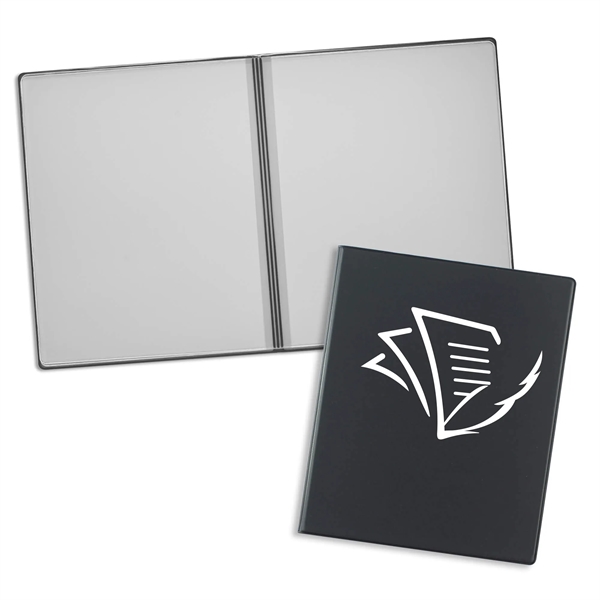 Black color option for Deluxe Presentation Folder With 10 Pockets