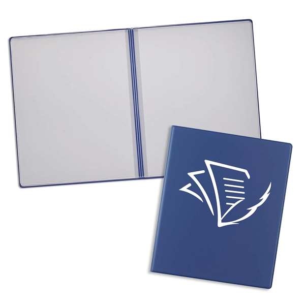 Royal Blue color option for Deluxe Presentation Folder With 10 Pockets