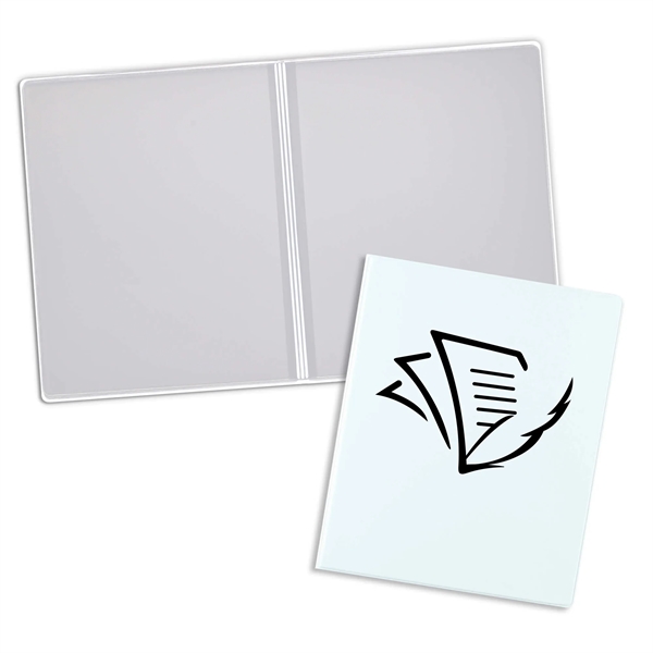 White color option for Deluxe Presentation Folder With 10 Pockets