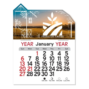 Photo of Adhesive Peel N Stick® Calendar   Barn