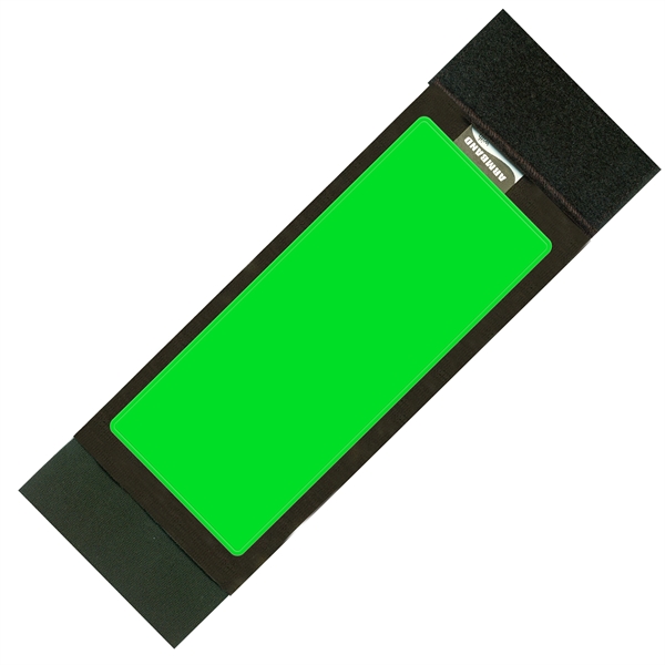 Fluorescent Green color option for 4" Reflective Armband