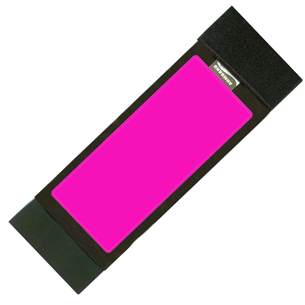 Fluorescent Pink color option for 4" Reflective Armband