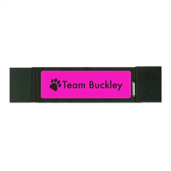 Fluorescent Pink color option for 3" Reflective Armband