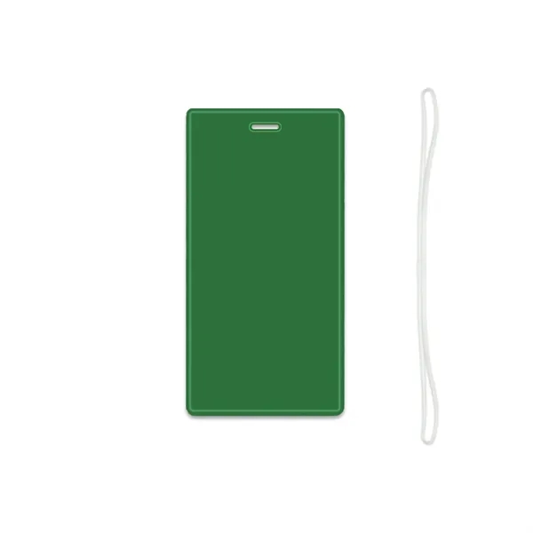 Green color option for Reflective Luggage Tag