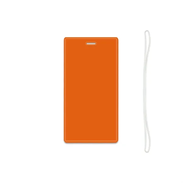 Orange color option for Reflective Luggage Tag