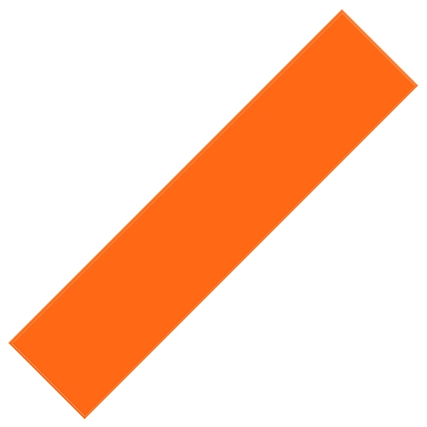 Fluorescent Orange color option for Reflective Wide Leash Cover