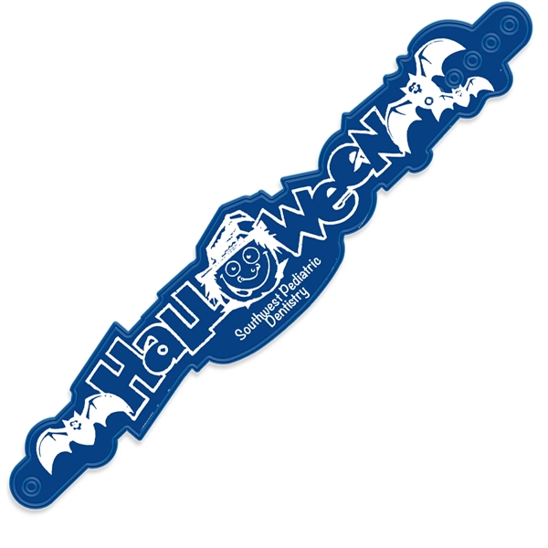 Blue color option for Reflective Halloween Wristlet®