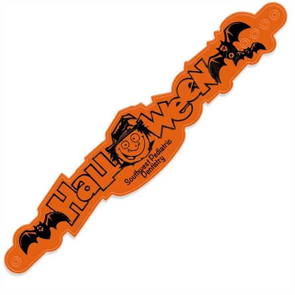 Orange color option for Reflective Halloween Wristlet®