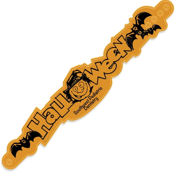 School Bus Yellow color option for Reflective Halloween Wristlet®