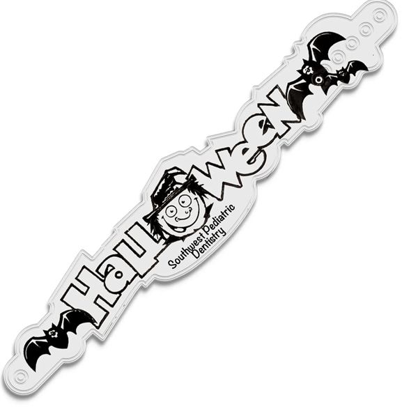 White color option for Reflective Halloween Wristlet®
