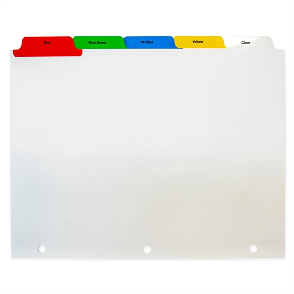 White color option for Index Tabs