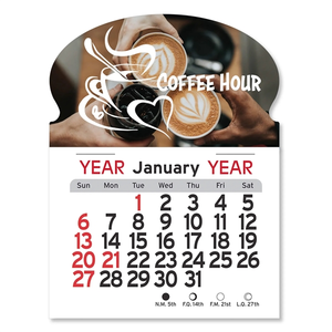 Photo of Adhesive Peel N Stick® Calendar   Oval