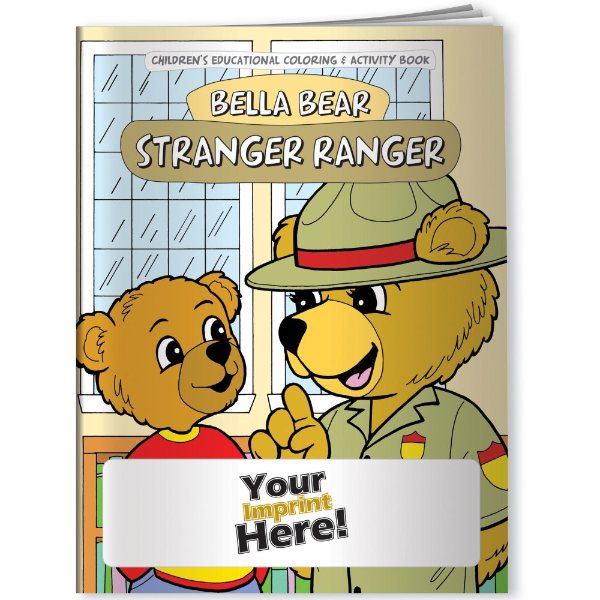 Multicolor color option for Coloring Book   Bella Bear: Stranger Ranger