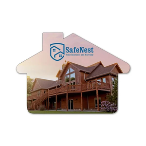 Photo of House 2.44"H X 3.43"W Note Keeper™ Magnet 20 Mil