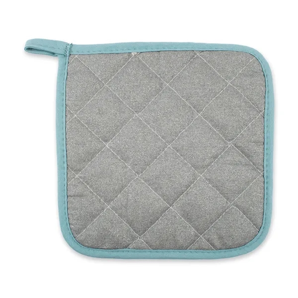 Mint color option for Home Chef Pot Holder With Pocket