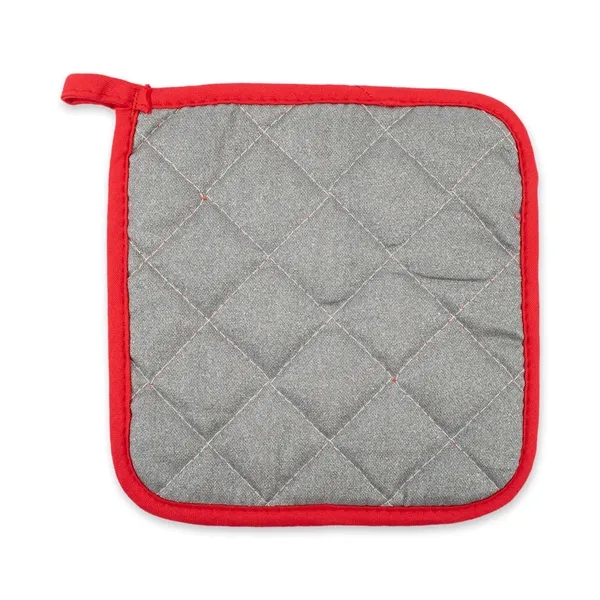 Red color option for Home Chef Pot Holder With Pocket