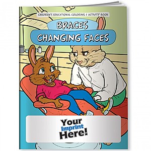 Photo of Coloring Book Braces Changing Faces