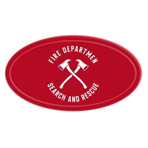 Main photo of Reflective Oval Shape Sticker