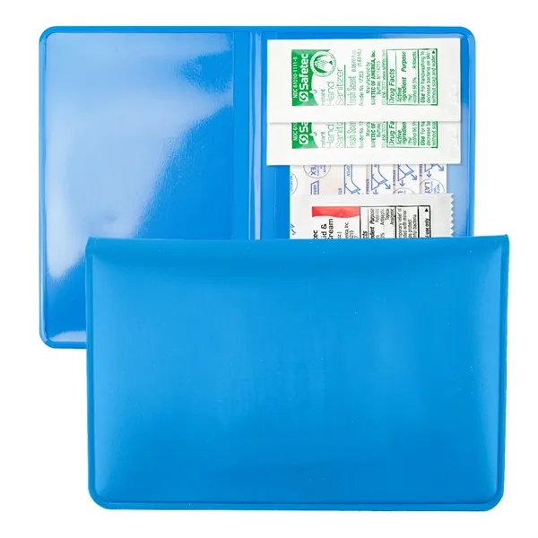 Bright Blue color option for Medi Fey™ Standard First Aid Wallet