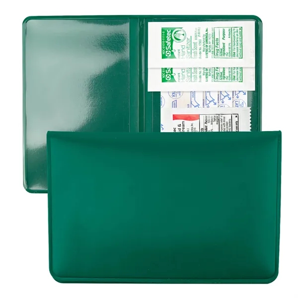 Green color option for Medi Fey™ Standard First Aid Wallet