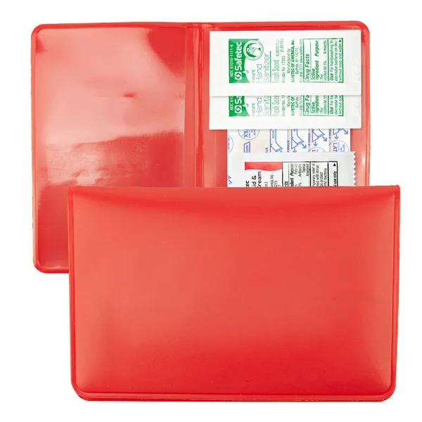 Red color option for Medi Fey™ Standard First Aid Wallet