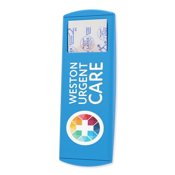 Process Blue color option for Medi Fey™ Bandage Dispenser