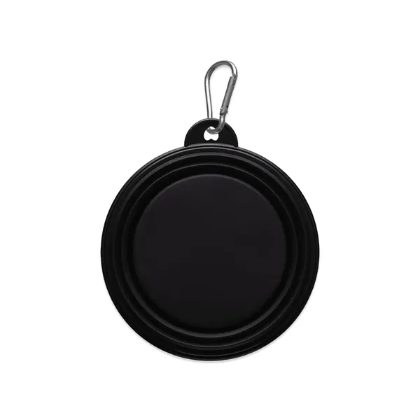 Black color option for Top Tail Collapsible Pet Bowl   5"