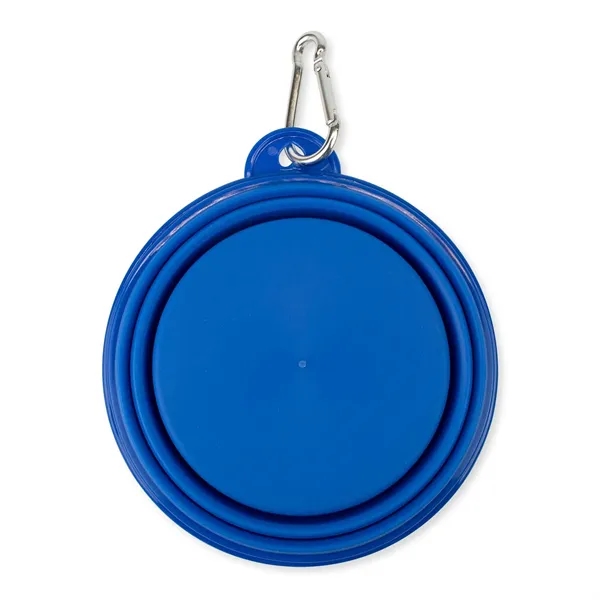Blue color option for Top Tail Collapsible Pet Bowl   5"