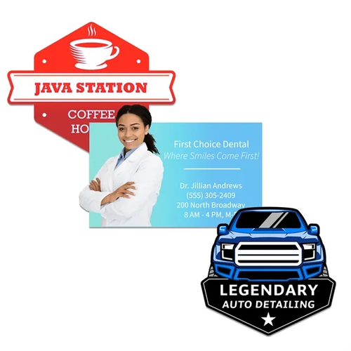 Main photo of 18 Sq Inch Custom Indoor Magnet 20 Mil