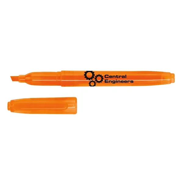 Orange/Orange Ink color option for University Highlighter