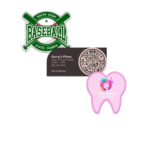 White color option for 12 Sq Inch Custom Indoor Magnet 35 Mil