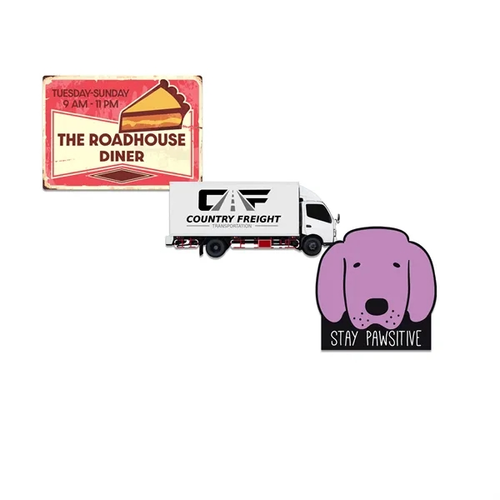 Main photo of 41 Sq Inch Custom Indoor Magnet 35 Mil