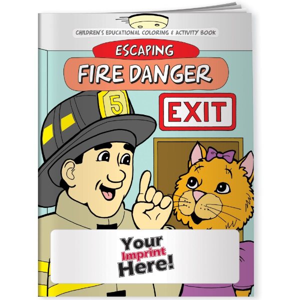 Multicolor color option for Coloring Book   Escaping Fire Danger