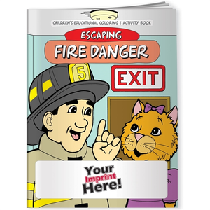 Photo of Coloring Book   Escaping Fire Danger