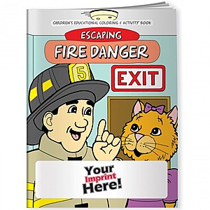 Photo of Coloring Book   Escaping Fire Danger
