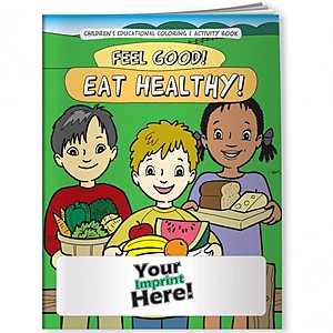 Photo of Coloring Book   Feel Good! Eat Healthy!