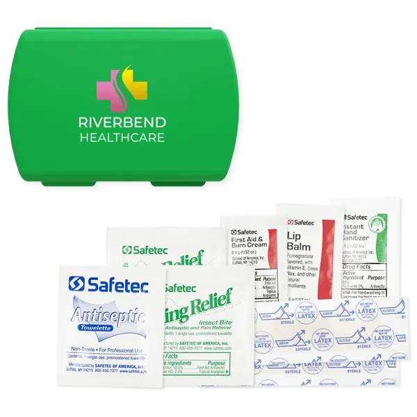 Green color option for Medi Fey™ Outdoor Aid Kit