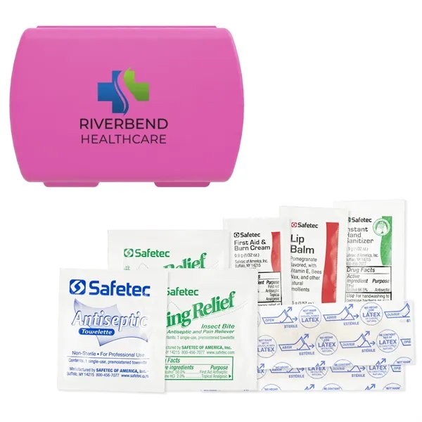 Pink color option for Medi Fey™ Outdoor Aid Kit
