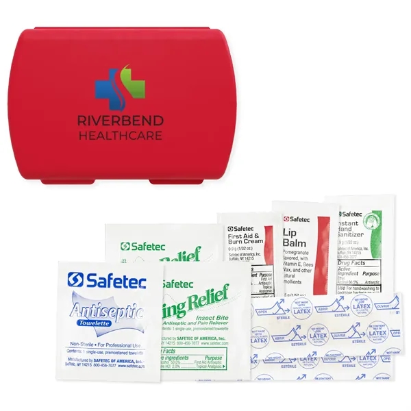 Red color option for Medi Fey™ Outdoor Aid Kit