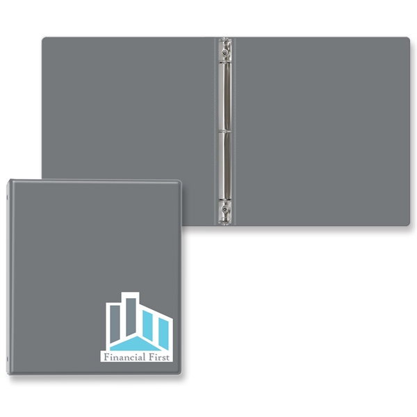 Gray 9 color option for 1/2" Express Round Ring Binder
