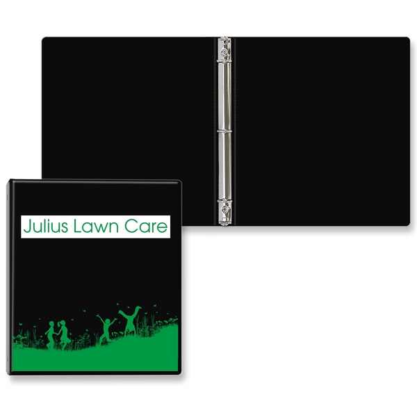 Black color option for 3/4" Express Round Ring Binder